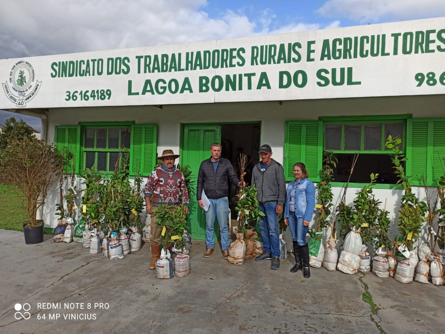 Sindicato Dos Trabalhadores Rurais De Lagoa Bonita Faz Nova Entrega De