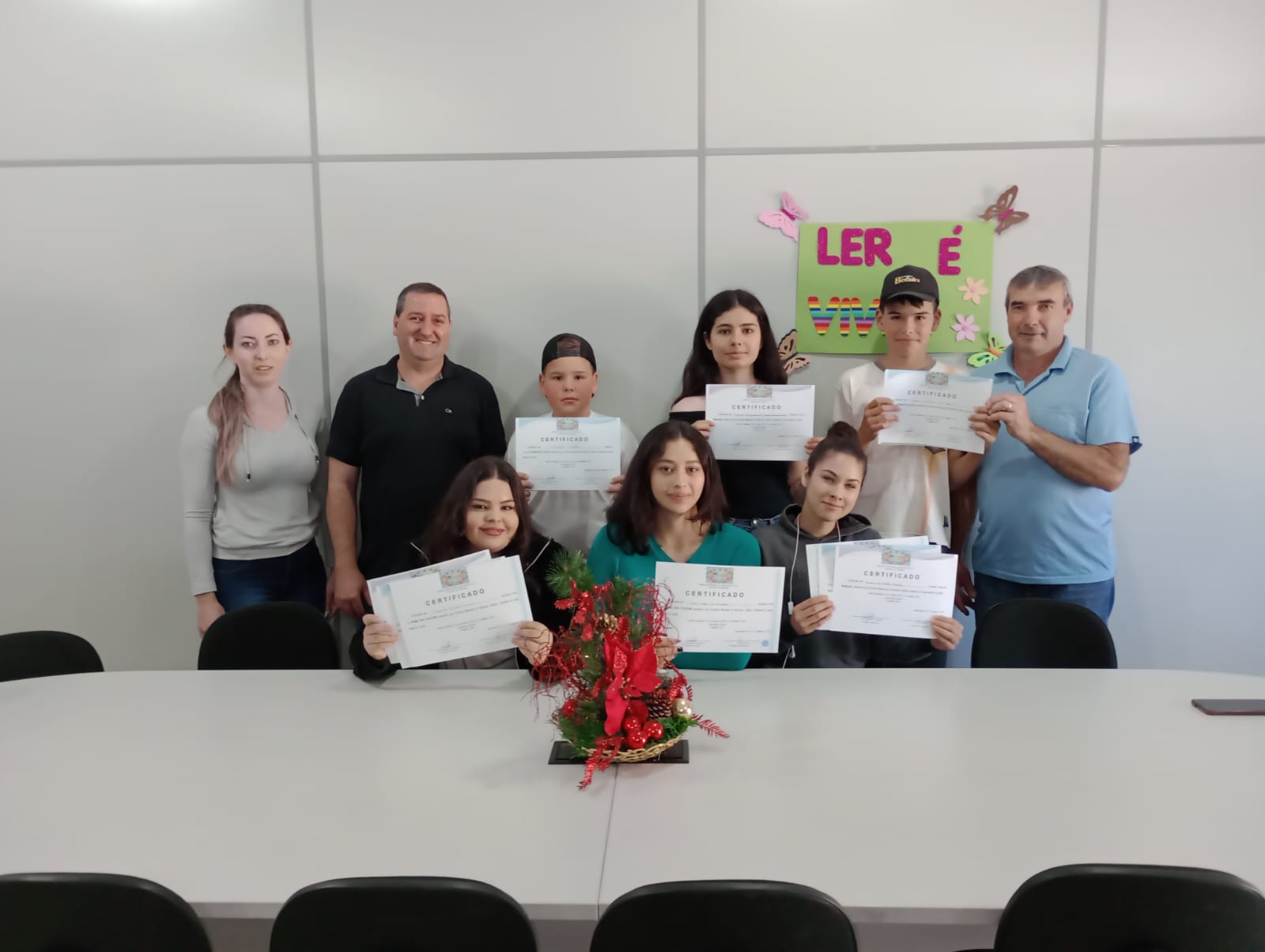 Lagoa Bonita Entrega Certificados Do Curso De Inform Tica