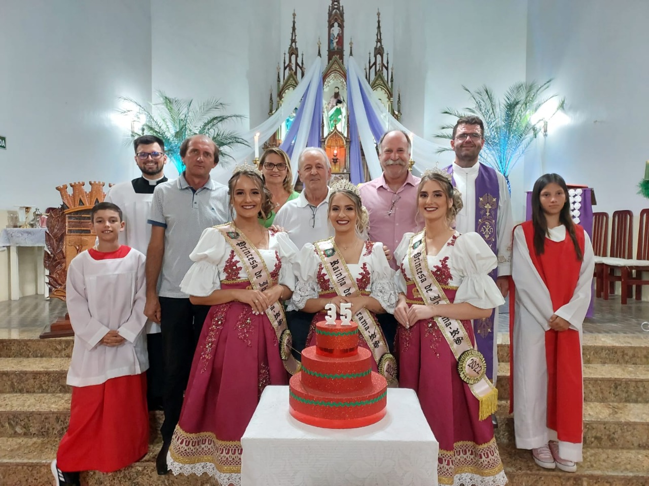 Missa De Ação De Graças é Celebrada Pelos 35 Anos De Ibarama 4788