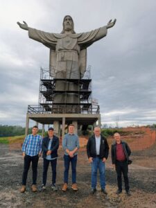 VÍDEO: obras do Cristo Acolhedor de Sobradinho estão 80% concluídas